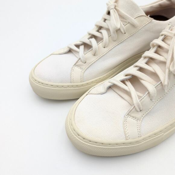Common Projects Achilles Leather Low Top Sneaker Shoes Women's Size US8 EU38 - Picture 14 of 16